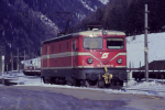Lokomotiva: 1043.001-5 | Msto a datum: Mallnitz-Obervellach 29.12.1992