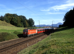 Lokomotiva: 1044.021-2 | Vlak: EC 64 Mozart ( Wien Westbf. - Paris Est ) | Msto a datum: Freilassing (D) 05.10.1993