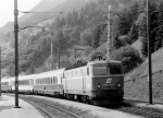 Lokomotiva: 1044.035-2 | Vlak: EC 111 Hugo von Hofmannsthal ( Stuttgart Hbf. - Klagenfurt Hbf. ) | Msto a datum: Kolbnitz 03.07.1992