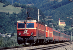 Lokomotiva: 1044.052-7 + 1044.059-2 | Vlak: IC 599 Kurstadt Baden ( Wien Sdbf. - Salzburg Hbf. ) | Msto a datum: Niklasdorf 05.08.1996