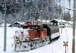 Lokomotiva: 1063.039-0 | Vlak: D 1017 Ski-Express ( Wrgl Hbf. - Zell am See ) | Msto a datum: Leogang-Steinberge 30.01.1999