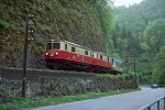 Lokomotiva: 1099.003-4 + 1099.006-7 | Vlak: E 1968 tscherland ( Mariazell - St.Plten Hbf. ) | Msto a datum: Schwarzenbach a.d.Pielach 14.05.1994