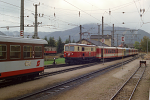 Lokomotiva: 1099.005-9 | Vlak: E 1961 tscherland ( St.Plten Hbf. - Mariazell ) | Msto a datum: Mariazell 09.10.1993