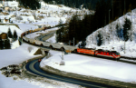 Lokomotiva: 1110.519-4 | Msto a datum: St.Anton am Arlberg 11.03.1995