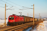 Lokomotiva: 1116.002-5 | Vlak: GAG 47126 | Msto a datum: Ollersbach 27.01.2010