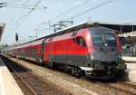 Lokomotiva: 1116.239 | Vlak: railjet 534 ( Villach Hbf. - Wien Meidling ) | Msto a datum: Wien Meidling 19.07.2013