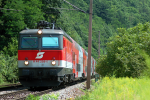 Lokomotiva: 1144.286-0 | Vlak: R 2267 ( Floridsdorf - Payerbach-Reichenau ) | Msto a datum: Payerbach-Reichenau 06.08.2008