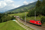Lokomotiva: 1216.006 | Vlak: RoLa 52444 ( Brennersee - Wrgl_terminal ) | Msto a datum: Matrei am Brenner 14.08.2009