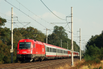 Lokomotiva: 1216.226 | Vlak: EC 172 Vindobona ( Wien Sdbf. - Hamburg-Altona ) | Msto a datum: Koln (CZ) 19.09.2009