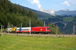 Lokomotiva: 1216.240 | Vlak: ROLA 57333 ( Wrgl-Terminal - Brennersee ) | Msto a datum: St.Jodok 07.08.2007