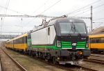 Lokomotiva: 193.214 ( RegioJet ) | Msto a datum: Praha-Smchov (CZ) 15.11.2014