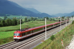 Lokomotiva: 4010.006-7 | Vlak: IC 513 Ferdinand Raimund ( Salzburg Hbf. - Graz Hbf. ) | Msto a datum: Trieben 30.08.1996