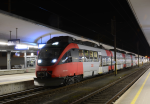 Lokomotiva: 4024.052-5 | Vlak: R 2489 ( Linz Hbf.  - Amstetten ) | Msto a datum: Linz Hbf. 22.02.2019