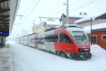 Lokomotiva: 4024.083-0 + 4024.066-5 | Vlak: R 5020 ( Saalfelden - Wrgl Hbf. ) | Msto a datum: Saalfelden 26.01.2019