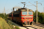 Lokomotiva: 45.150-0 + 44. | Vlak: BV 8614 ( Varna - Sofia ) | Msto a datum: Vakarel 23.06.2008