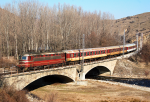 Lokomotiva: 45.166 | Vlak: BV 5621 ( Sofia - Kulata ) | Msto a datum: Koerinovo 21.02.2008