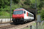 Lokomotiva: 28-94 971-4 | Vlak: IC 829 ( Brig - Romanshorn ) | Msto a datum: Hohtenn 21.06.2006
