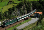 Lokomotiva: Re 4/4 11158 | Vlak: IR 2182 ( Locarno - Basel SBB ) | Msto a datum: Wassen 07.09.2007