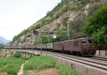 Lokomotiva: Re 4/4 171 + Re 4/4 172 | Vlak: IM 41603 ( Neuss Gbf. - Gallarate ) | Msto a datum: Lalden 22.06.2006