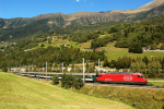 Lokomotiva: Re 460.067-5 | Vlak: IR 2271 ( Zrich HB - Locarno ) | Msto a datum: Ambri-Piota 09.09.2007