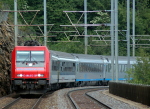 Lokomotiva: Re 484.013 | Vlak: EC 134 ( Milano Centrale - Basel SBB ) | Msto a datum: Hohtenn 21.06.2006