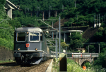Lokomotiva: Re 6/6 11622 | Vlak: IC 251 ( Basel SBB - Milano Centrale ) | Msto a datum: Giornico 04.07.1995