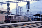 Lokomotiva: Ae 8/8 272 | Vlak: IC 836 Monteverdi ( Brig - Basel SBB ) | Msto a datum: Brig 24.09.1995