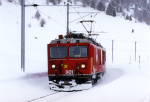 Lokomotiva: Gem 4/4 801 | Vlak: R 4435 ( St.Moritz - Tirano ) 26.01.1996