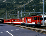 Lokomotiva: Deh 4/4 95 | Vlak: R 324 ( Andermatt - Disentis/Muster ) | Msto a datum: Andermatt 10.09.1994