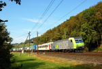 Lokomotiva: Re 485.013-7 | Vlak: IM 43625 ( Freiburg i.Breisgau - Novara ) | Msto a datum: Tecknau 28.09.2009