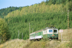 Lokomotiva: 100.003-3 | Vlak: Os 20931 ( Vy Brod klter - Rybnk ) | Msto a datum: Jenn 17.10.2003