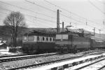 Lokomotiva: 140.055-5, 163.035-9 | Vlak: R 605 ( Praha Masarykovo n. - ilina ), Os 5029 ( Pardubice hl.n. - esk Tebov ) | Msto a datum: st nad Orlic 01.12.1990