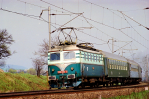 Lokomotiva: 140.085-2 | Vlak: R 601pk ( Praha-Smchov - Bohumn ) | Msto a datum: Lipnk nad Bevou   02.05.1997