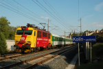 Lokomotiva: 151.001-6 | Vlak: IC 516 Leo Janek ( Bohumn - Praha hl.n. ) | Msto a datum: Koln zastvka 01.05.2009