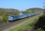 Lokomotiva: 151.001-5 | Vlak: Ex 142 Ostravan ( ilina - Praha hl.n. ) | Msto a datum: Tnec nad Labem 19.04.2019