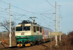 Lokomotiva: 151.007-2 | Vlak: EC 110 Praha ( Warszawa Wsch. - Praha hl.n. ) | Msto a datum: Osek nad Bevou 27.02.2010