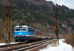 Lokomotiva: 151.007-2 | Vlak: Ex 150 Hukvaldy ( ilina - Praha hl.n. ) | Msto a datum: Bezprv 20.03.2013
