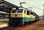 Lokomotiva: 151.012-2 | Vlak: Ex 35201 Jadran-Express ( Praha hl.n. - Split ) | Msto a datum: Praha hl.n.   19.08.2005
