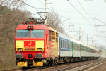 Lokomotiva: 151.014-8 | Vlak: EC 144 Detvan ( Zvolen os.st. - Praha hl.n. ) | Msto a datum: Koln 20.04.2010