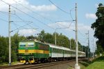 Lokomotiva: 162.046-7 | Vlak: R 704 Galn ( Luhaovice - Praha hl.n. ) | Msto a datum: Chvaletice 16.07.2009