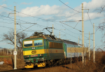 Lokomotiva: 163.086-2 | Vlak: Os 3312 ( Bohumn - Nezamyslice ) | Msto a datum: Osek nad Bevou 27.02.2010