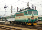 Lokomotiva: 163.234-8 | Vlak: Os 5028 ( esk Tebov - Pardubice hl.n. ) | Msto a datum: esk Tebov 26.05.2010