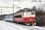 Lokomotiva: 242.230-1 | Vlak: Sv 101831 ( Jeetice - Tbor ) | Msto a datum: Jeetice 05.01.2017