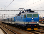 Lokomotiva: 362.040-8 | Vlak: Os 4214 ( Perov - Beclav ) | Msto a datum: Beclav   11.01.2012