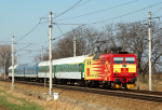 Lokomotiva: 362.119-0 | Vlak: R 808 ( Olomouc hl.n. - Brno hl.n. ) | Msto a datum: Huln 03.04.2012