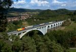 Lokomotiva: 362.119-0 | Vlak: R 680 ( Brno hl.n. - Praha hl.n. ) | Msto a datum: Doln Louky 29.08.2012
