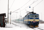 Lokomotiva: 362.122-4 | Vlak: R 739 ( Brno hl.n. - Bohumn ) | Msto a datum: Vky 08.01.2010