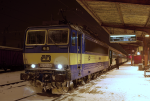 Lokomotiva: 363.001-9 | Vlak: Os 4252 ( Perov - Star Msto u Uherskho Hradit ) | Msto a datum: Perov 08.01.2010
