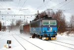 Lokomotiva: 363.018-3 | Vlak: Pn 68221 ( Kralupy nad Vltavou - esk Budjovice se.n. ) | Msto a datum: Stezim 05.01.2017