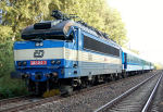 Lokomotiva: 363.052-2 | Vlak: Os 7800 ( Beroun - Plze hl.n. ) | Msto a datum: Kazek 31.08.2011